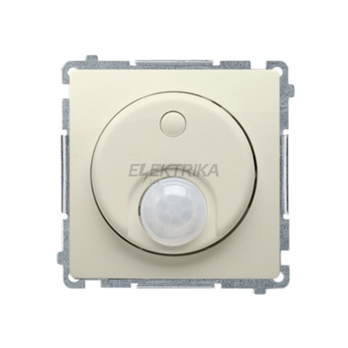 Вимикач Simon Basic із датчиком руху, бежевий (BMCR10T.01/12)
