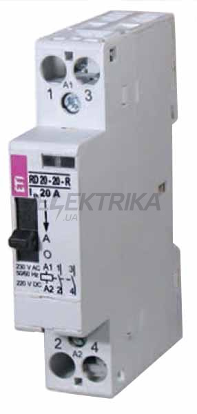 Контактор модульний R 20-02-R-230V AC