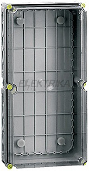 Коробка монтажна пластикова Z4 IP55 (505x250x186) з непрозорою кришкою