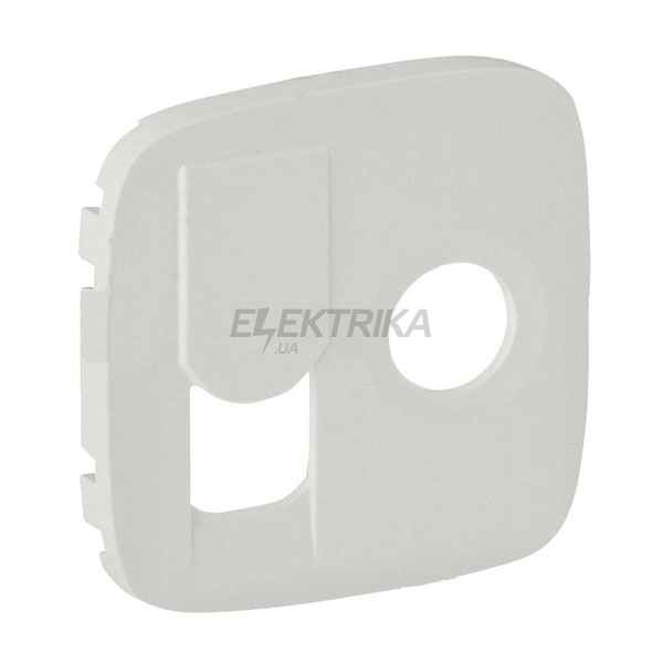 Панель лицьова розетки TV + RJ45, перли, Valena ALLURE