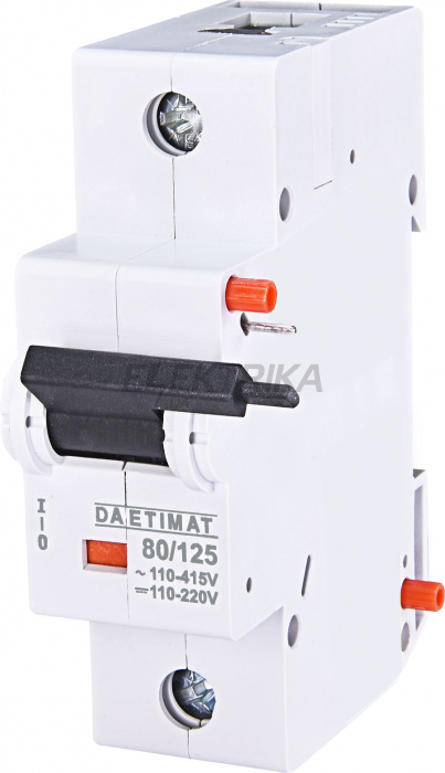 Незалежний розчіплювач ETI DA ETIMAT 80/125 110-415V 002159321