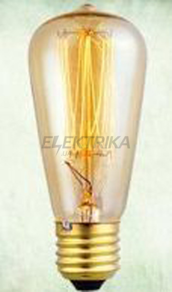 ЛОН Крапля ArtDeco ST64 60W E27 2700K dimmable (50)