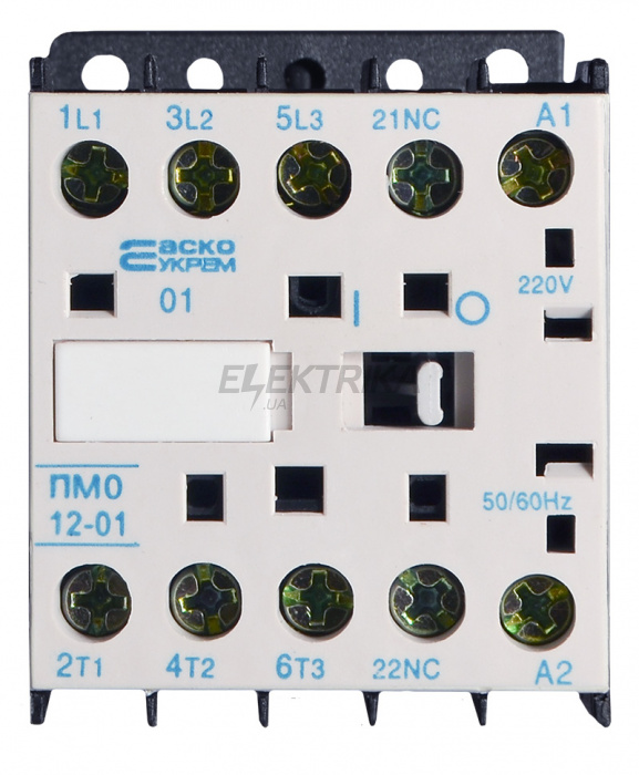 Пускач АСКО-УКРЕМ ПМ 0-12-01 M7 220B (LC1-K1201) (A0040010040)