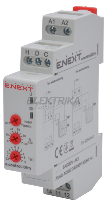 Реле контролю рівня рідини e.control.l01m (p075003)