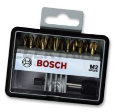 Набір Robust Line із 12+1 насадок-біт M Max Grip 25 мм, 12+1 шт.