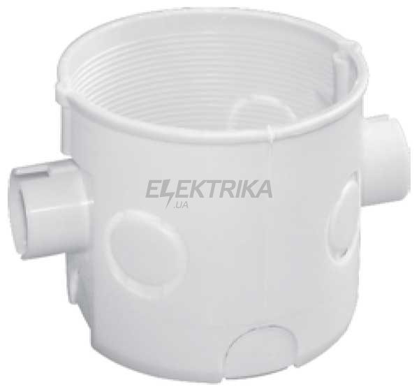 Коробка установочна e.db.stand.102.d60 цегла/бетон, бл., поглибл.