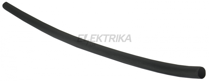 Термозбіжна трубка АСКО-УКРЕМ Ø 4,0/2,0 (1м) чорний (A0150040388)