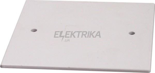 Кришка коробки монтажної e.pipe.db.соver.stand.88.88.32 для труб, 88х88х32мм