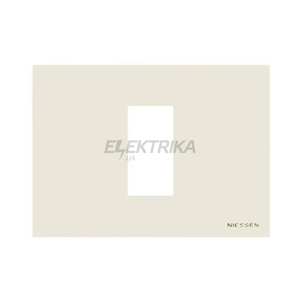 Італійський стандарт 1 модуль Zenit N2471 BL, білий