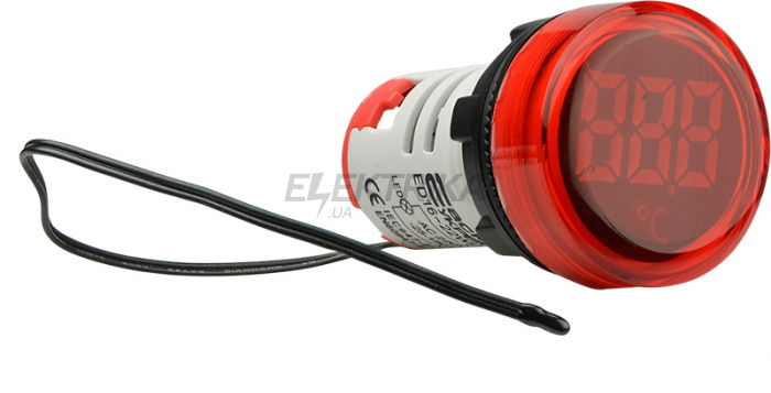 Термометр цифровий АСКО-УКРЕМ ED16-22 WD -25 С - 150 С червоний (A0190010043)