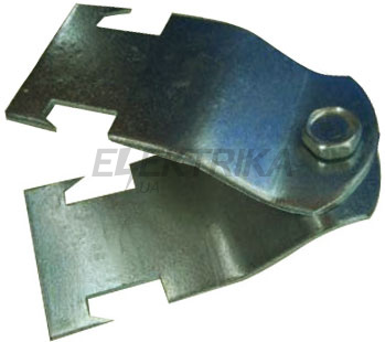 Затискач профілю монтажного e.industrial.strut.clamp.2" для труб 2"