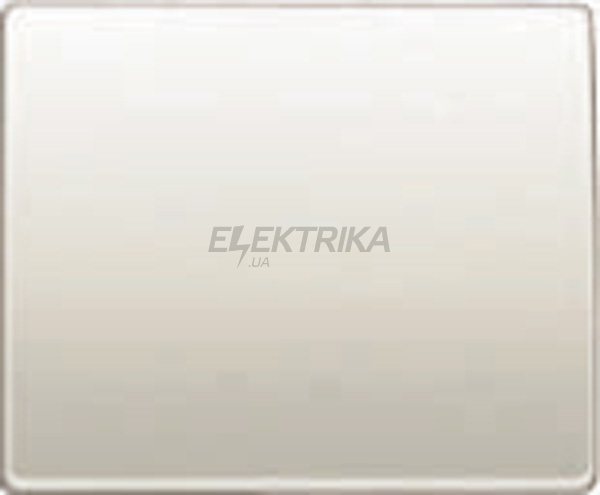 Клавіша вимикача одноклавішного Siemens Mega білий сатиновий (22705-BS)