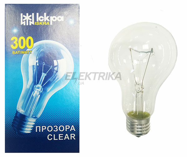 Лампа ЛЗП Іскра B67 230В 300Вт Е27