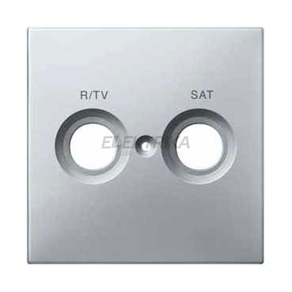 Накладка з маркуванням для розетки R/TV+SAT, алюміній