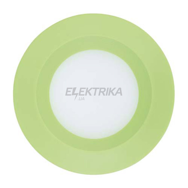 AL525 3W коло, зелений 240Lm 5000K 90*26mm