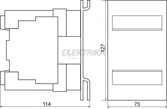 Пускач АСКО-УКРЕМ ПМ 3-40 B7 24B (LC1-D4011) (A0040010122)
