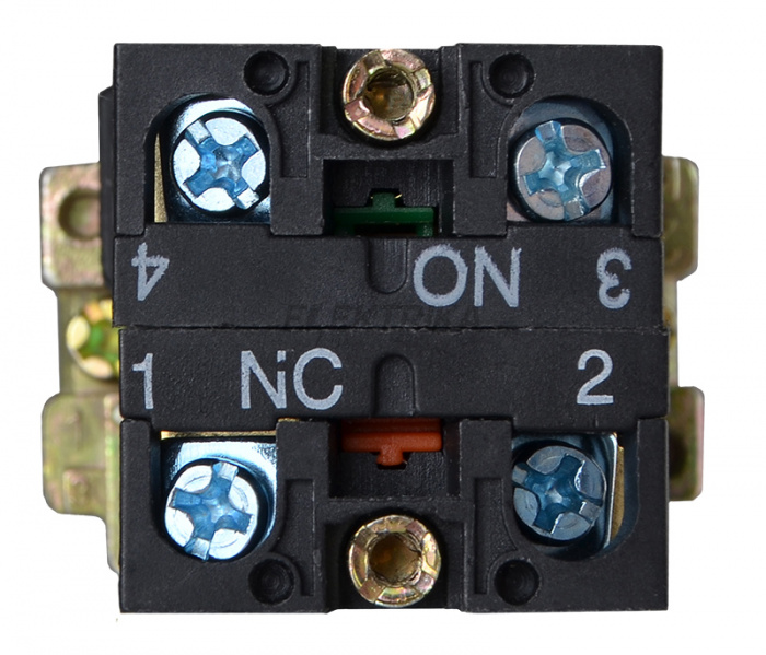XB2-BK2565 Кнопка жовта поворотна 2-х поз. з підсвічуванням