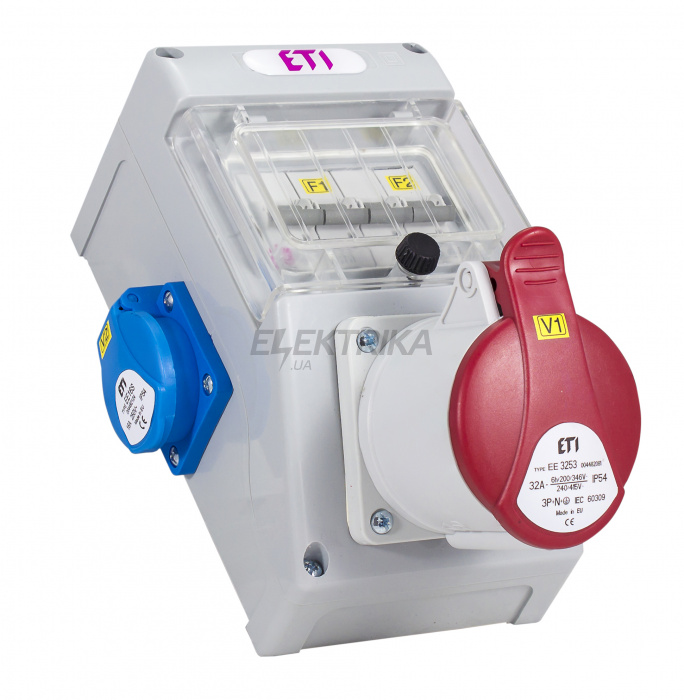 Розетка промислова ETI EDS4m 2-2/1-5 32 004483111