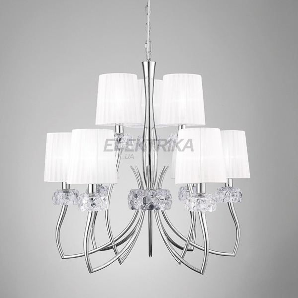 Люстра Mantra LOEWE CHROME 4630