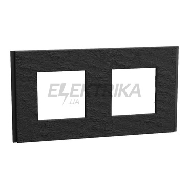Рамка 2-постова Unica Deco Material, камінь(NU600477)