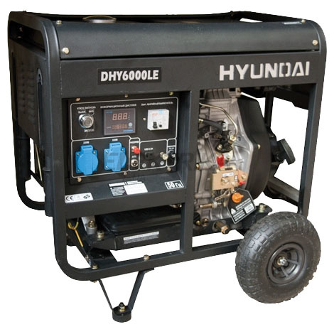 Генератор дизельний PROFESSIONAL DHY 6000LE