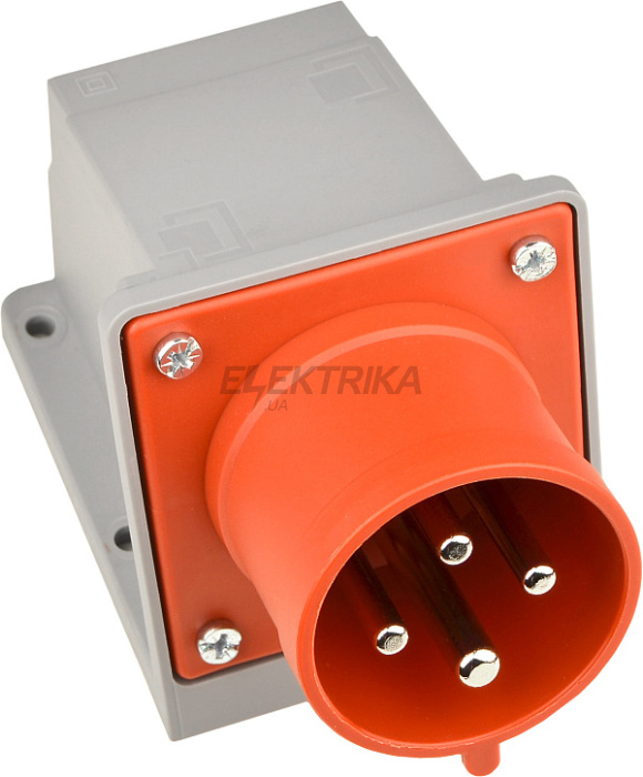 Вилка стаціонарна серії UСombi 4P 32A IP 44 (A0080010138)