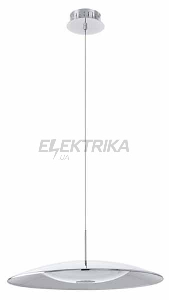 Світильник підвісний 1х18Вт LED, білий/нікель, 92098