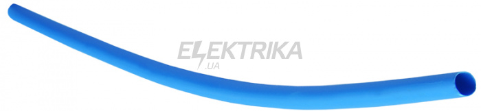 Термозбіжна трубка АСКО-УКРЕМ Ø 4,0/2,0 (1м) синій (A0150040330)