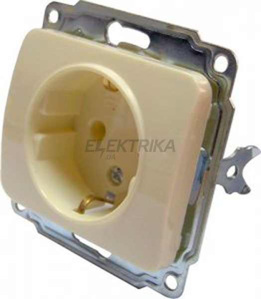 Механізм розетки 2Р+PEPB16-З-Sq-I
