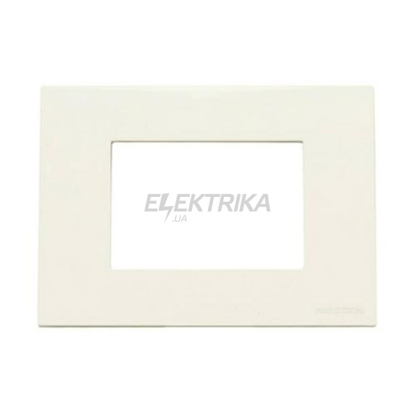 Рамка італійський стандарт 3 модулі Zenit N2473 BL, білий