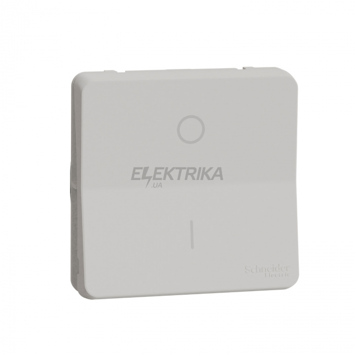 Клавішний вимикач Schneider Electric Mureva Styl - 2-pole switch - flush & surface mounting - white MUR39033