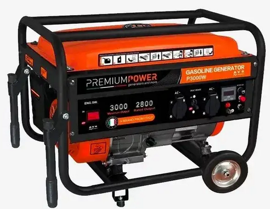 Бензиновий генератор Premium Power P3000W 3 кВт (P3000W)
