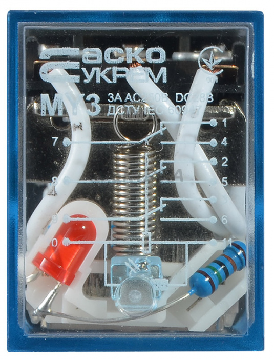 Реле проміжне АСКО-УКРЕМ МY3 (DC 110 V) (A0090010021)