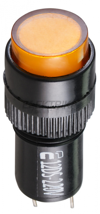 Сигнальна арматура АСКО-УКРЕМ AD22E-12DS 220V АC жовтий (A0140030192)