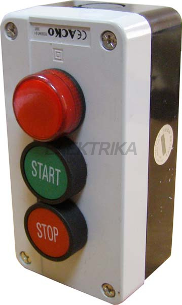 Тримісний пост "Старт1-Стоп-Сигнальна" XAL-B376