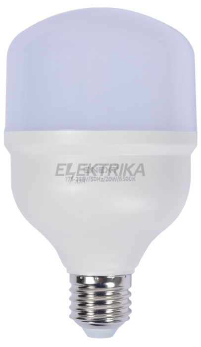 Лампа світлодіодна e.LED.lamp.stand.HP.E27.20.6500, 20Вт, 6500К 110лм/Вт (l0650816)