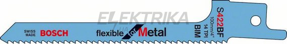 Пильне полотно S 422 BF Flexible for Metal
