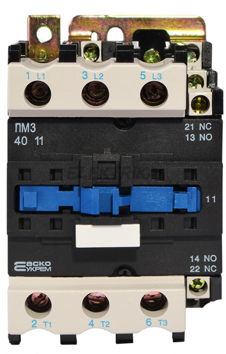 Пускач АСКО-УКРЕМ ПМ 3-40 F7 110B (LC1-D4011) (A0040010067)