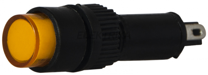 Сигнальна арматура АСКО-УКРЕМ AD22E-8DS 24V АC/DC жовтий (A0140030171)