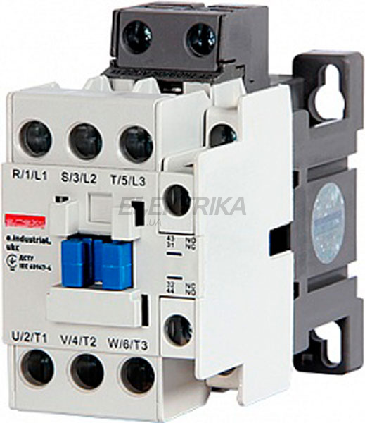 Контактор E.NEXT e.industrial.ukc.12.42, 12А, 42В, no+nc (i.0090044)