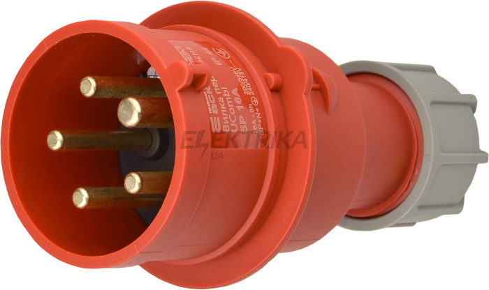Вилка переносна серії UCombi  5P 16А IP 44 (A0080010112)