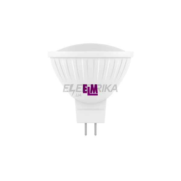 Світлодіодна лампа MR-16 PA-21 5W GU5,3 4000K алюмопласт. корп. 18-0003