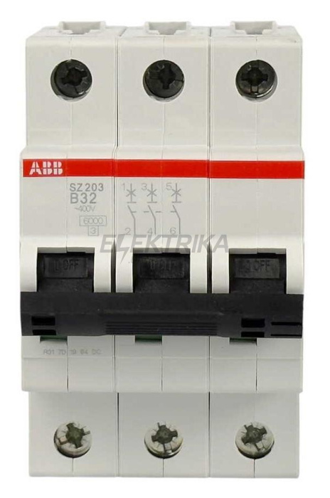 Автоматичний вимикач ABB SZ203-B32 (2CDS253025R0325)