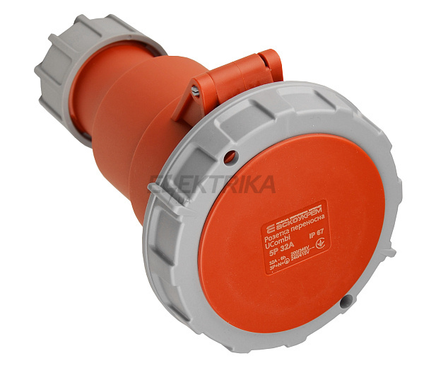 Розетка переносна серії UСombi 5P  32A IP 67 (A0080010132)
