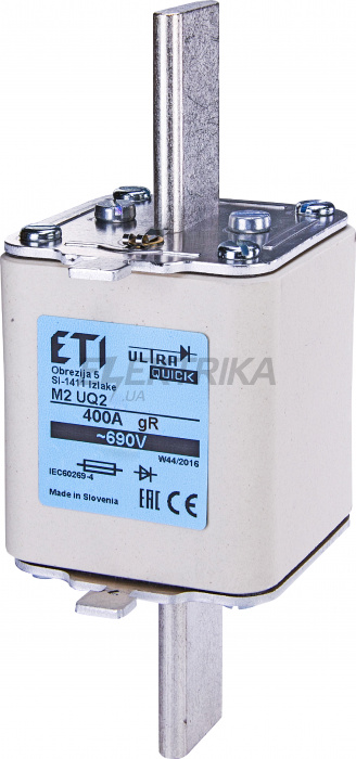 Плавка вставка запобіжник ETI M2UQU-N/160A/690V 004334213