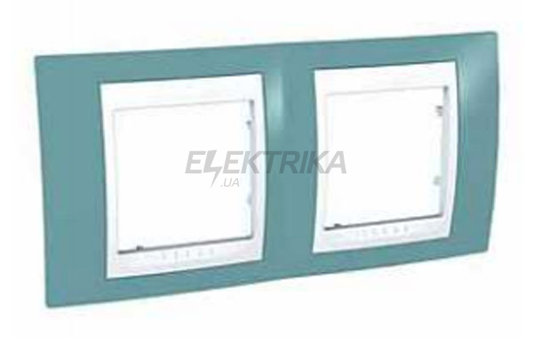 Рамка 2-постова, синій/білий