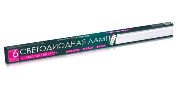 Лампа світлодіодна з акумулятором LP-1307R LA 4*800мАч