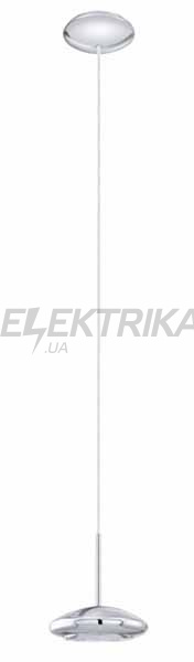 Світильник підвісний 1х4,5Вт LED, незабарвлений/хром, 92784