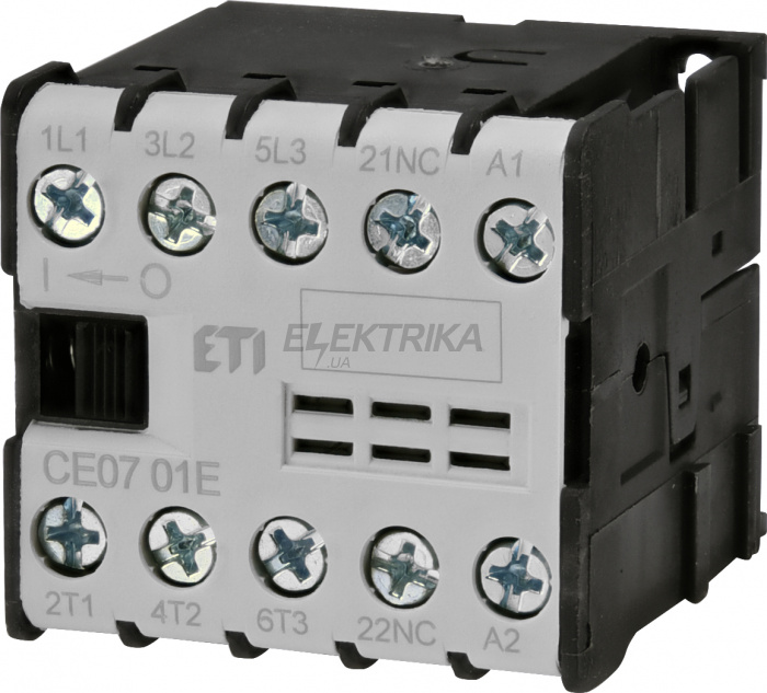 Мініатюрний контактор ETI CE07.01-24V-50/60Hz 004641010