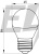 Лампа світлодіодна e.LED.lamp.P45.E27.6.4000, 6Вт, 4000К (l0650623)